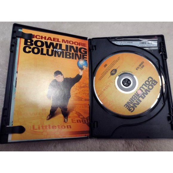 Bowling for Columbine (DVD, 2002) Michael Moore 2 Disks Excellent Condition - Picture 3 of 5